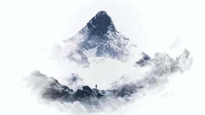 黑白雪山 (32)