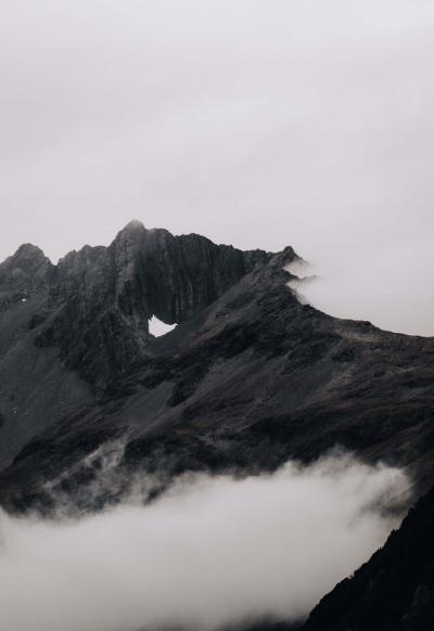 黑白雪山 (31)